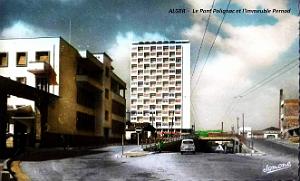 Alger - Pont Polignac et Immeuble Pernod